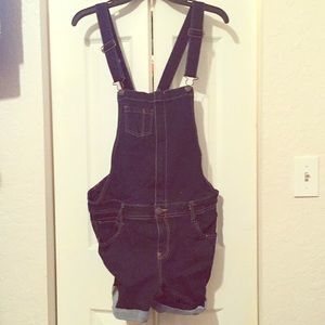 Overall Shorts (Denim)